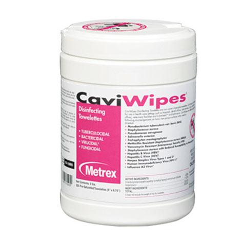 CaviWipes™ Surface Disinfectant Wipe 160 Count Canister - Medical Supply Surplus