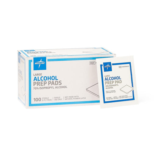 Sterile Alcohol Prep Pads: Large - Case of 1000 - Medical Supply Surplus