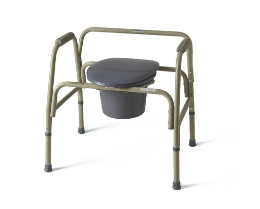 Steel Bariatric Bedside Commode - Medical Supply Surplus