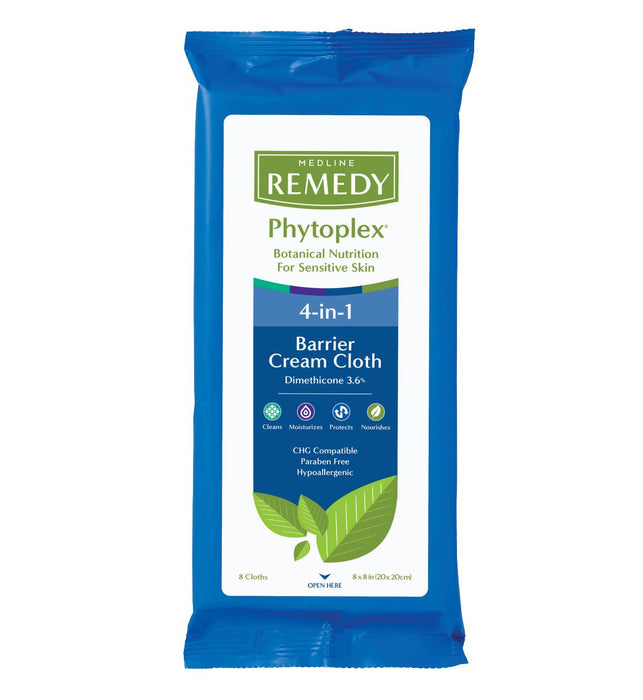Remedy Phytoplex Dimethicone Skin Protectant Cloths  - Case of 32 - Medical Supply Surplus