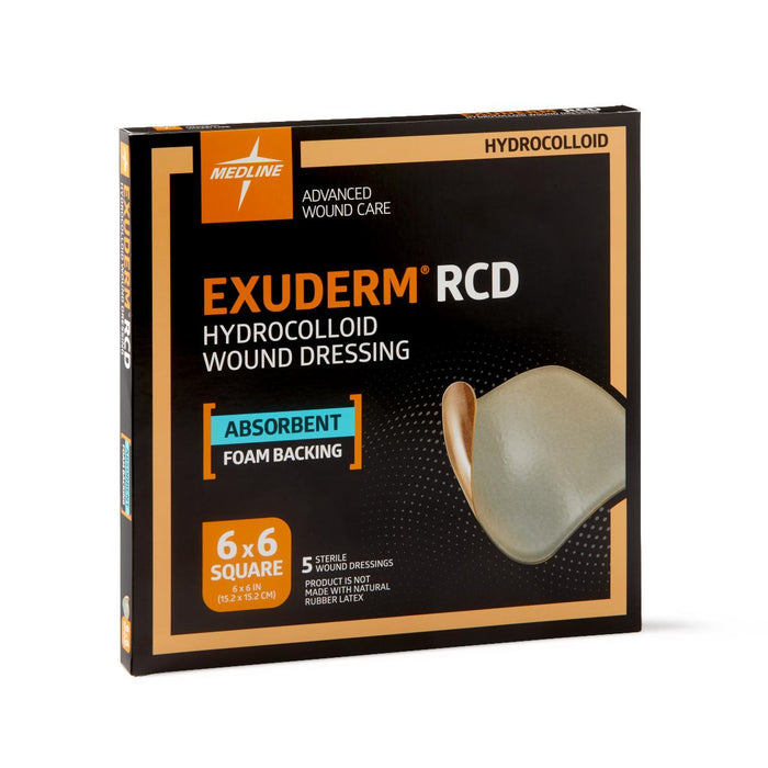 Exuderm RCD Hydrocolloid Wound Dressings - Medical Supply Surplus