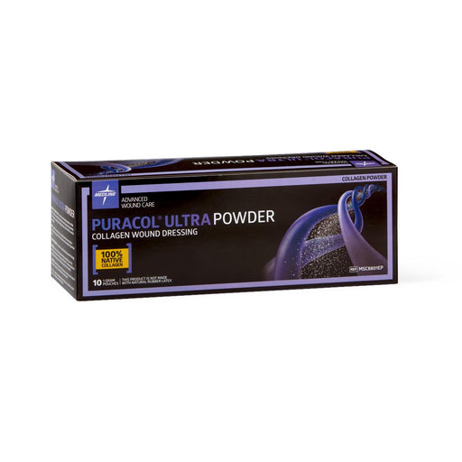 Puracol Ultra Powder Collagen Wound Dressing - Box of 10 - Medical Supply Surplus
