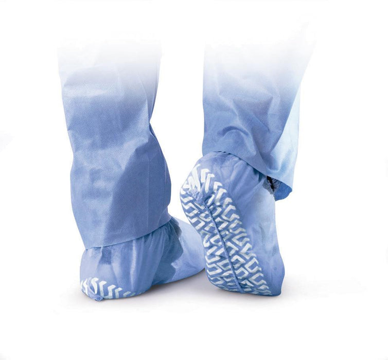Medline Nonskid Polypropylene Shoe Covers - Case of 300 - Medical Supply Surplus