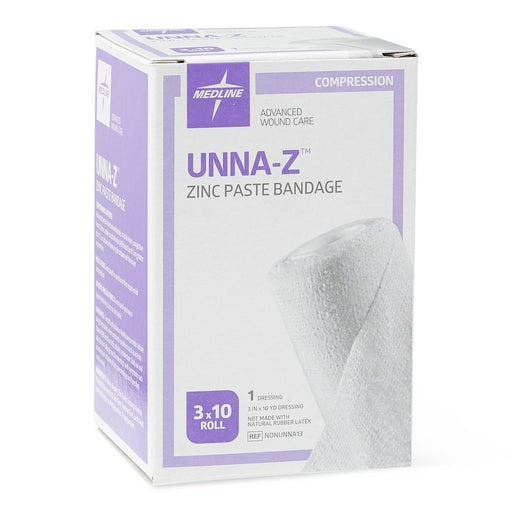 Unna Boot Compression Wrap with Zinc 3" x 10yd - NONUNNA13 - Medical Supply Surplus