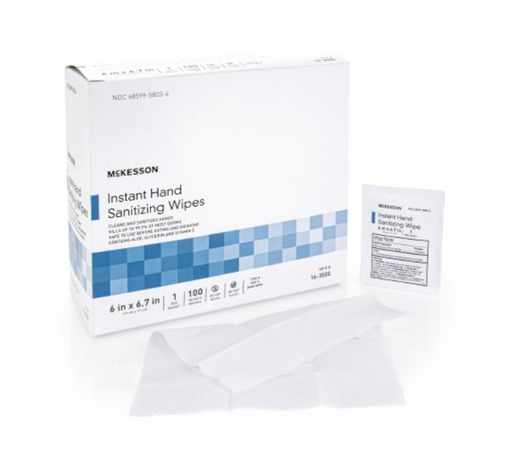 McKesson Hand Sanitizing Wipes - Case of 1000 - Medical Supply Surplus