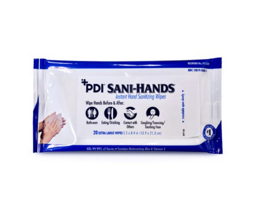Sani-Hands® Soft Pack Hand Sanitizing Wipes - Case of 960 - Medical Supply Surplus