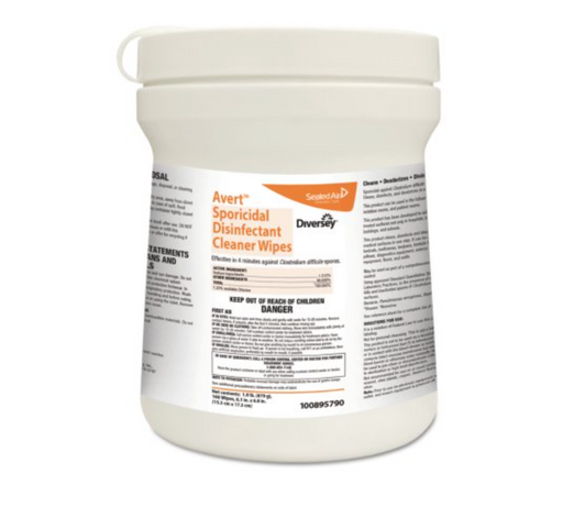 Avert™ Surface Disinfectant Cleaner Wipe - Case of 12 - Medical Supply Surplus