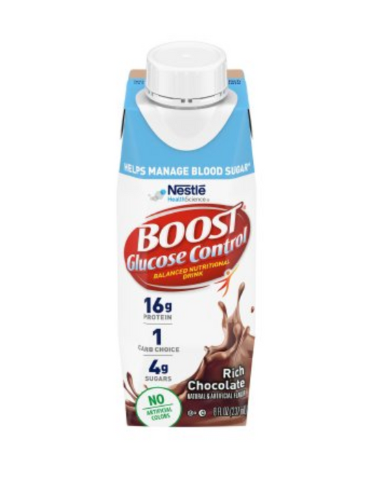 Boost® Glucose Control® Nutritional Drink 8oz - Case of 27 - Medical Supply Surplus