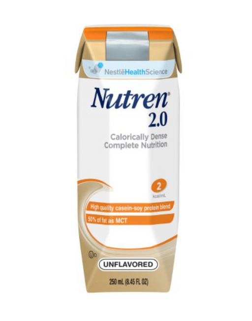 Nutren® 2.0 Fiber Tube Feeding Formula 8.45 oz. Unflavored -  24/Carton - Medical Supply Surplus