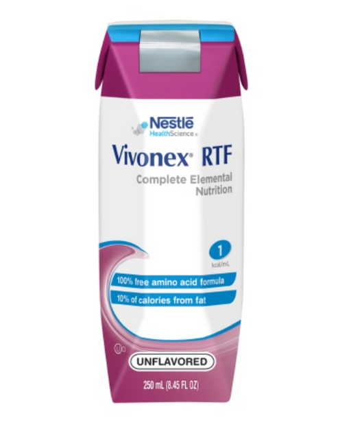 Vivonex® RTF 8.45 oz. Carton Ready to Use Unflavored-  24/Carton - Medical Supply Surplus