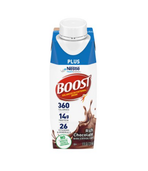 Boost® Plus Nutritional Drink 8oz - Case of 24 - Medical Supply Surplus