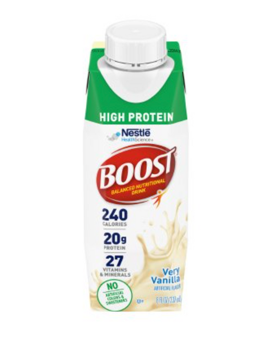 Boost® High Protein Nutritional Drink 8oz - Case of 24 - Medical Supply Surplus