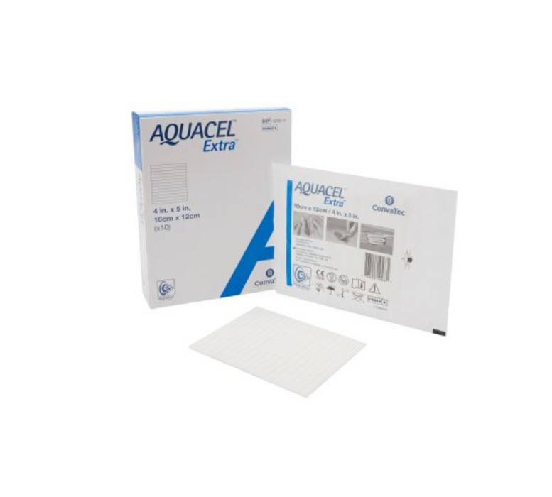 Aquacel® Extra™ Hydrofiber Wound Dressing 4" x 4" - 420674 - Medical Supply Surplus