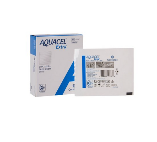 Aquacel® Extra™ Hydrofiber Wound Dressing 2" x 2" - 420671 - Medical Supply Surplus