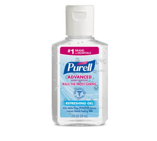 Purell® Advanced Gel Hand Sanitizer 2oz Bottles - 24/Case - Medical Supply Surplus