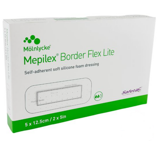 Mepilex® Border Flex Lite  2" x 5" - 581100 - Medical Supply Surplus