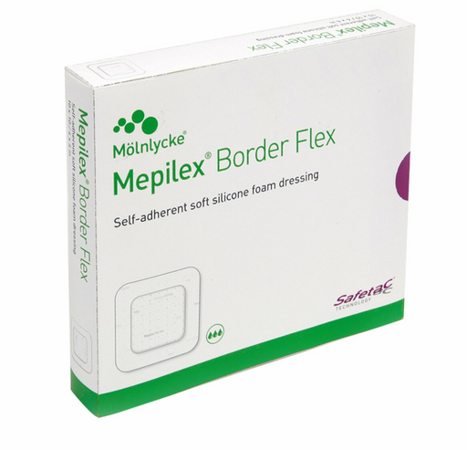 Mepilex® Border Flex 6" x 6" - 595400 - Medical Supply Surplus