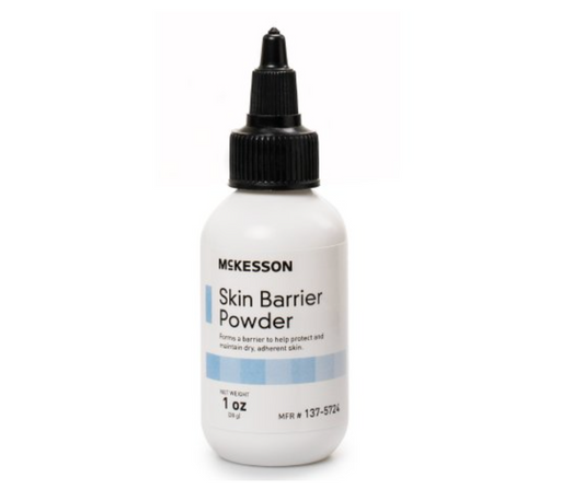 McKesson Ostomy Barrier Powder 1oz Puff Bottle - Medical Supply Surplus