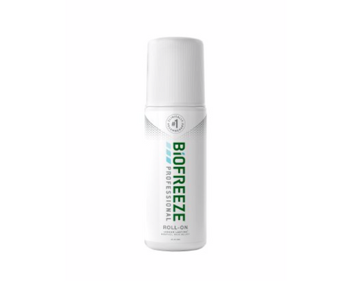 Biofreeze Professional Roll-On 5% Pain Relief Gel, 3oz - Medical Supply Surplus