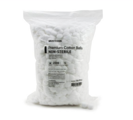 Premium Medium Cotton Balls - Non Sterile - Medical Supply Surplus