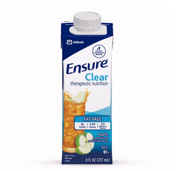Ensure® Clear 8 oz. Container Carton - Case of 24 - Medical Supply Surplus