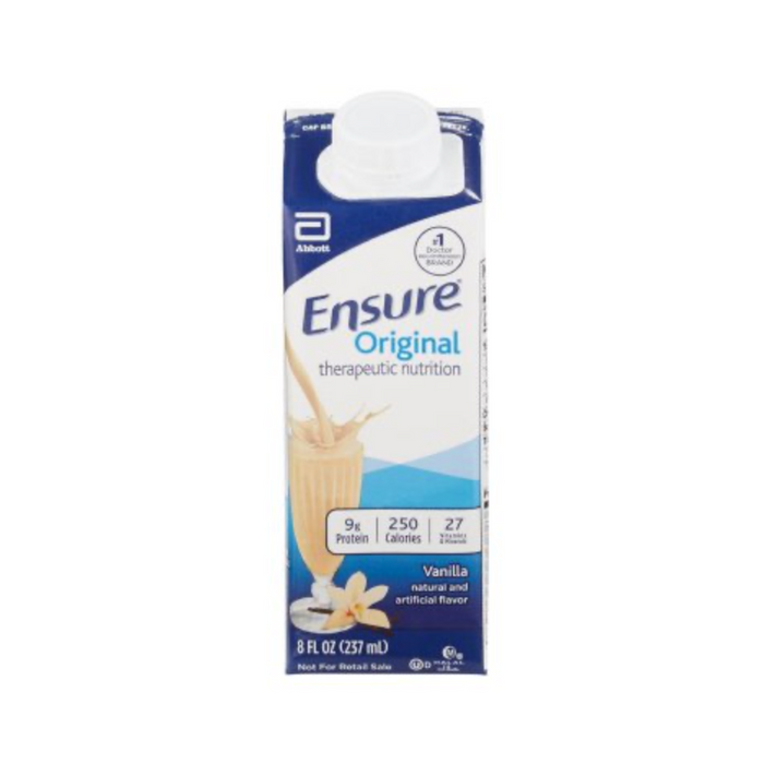 Ensure® Original Therapeutic Nutrition Shake 8oz - Case of 24 - Medical Supply Surplus