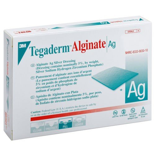 Tegaderm Alginate AG Silver Dressing - Medical Supply Surplus