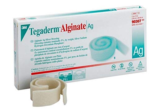Tegaderm Alginate AG Silver Dressing - Medical Supply Surplus