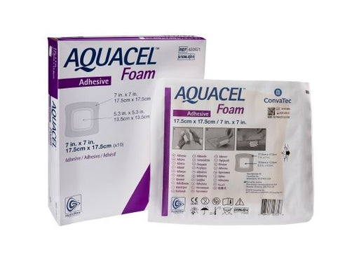 Aquacel® Foam™ Wound Dressing 7" x 7" - 420621 - Medical Supply Surplus