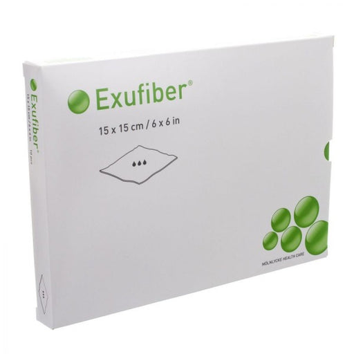 Exufiber 6 x 6 Dressing - Box of 10 - Medical Supply Surplus