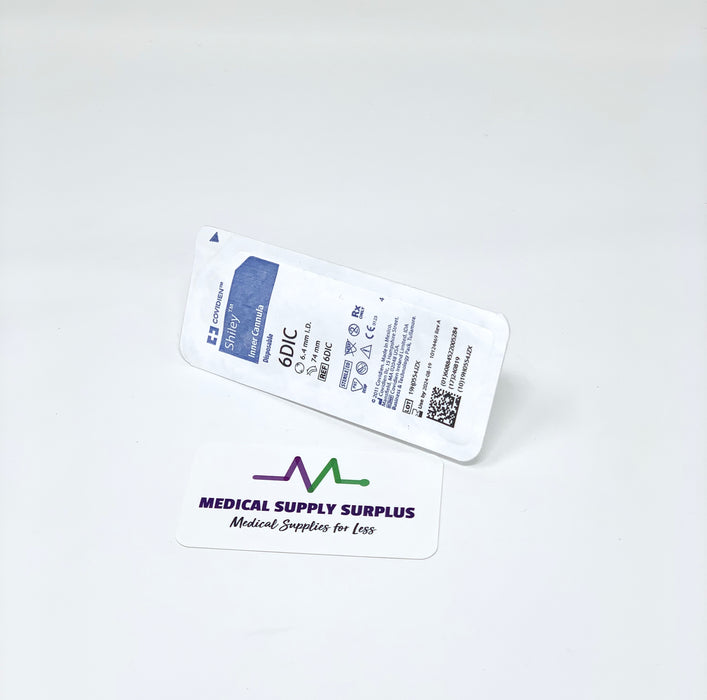 Shiley™  6DIC Inner Tracheostomy Cannula 10.8 mm OD 6.4 mm ID - Medical Supply Surplus